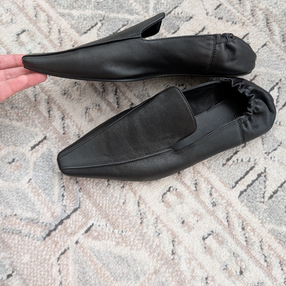 St. Agni Flat Loafer Black Sz 40 - Picture 6 of 9
